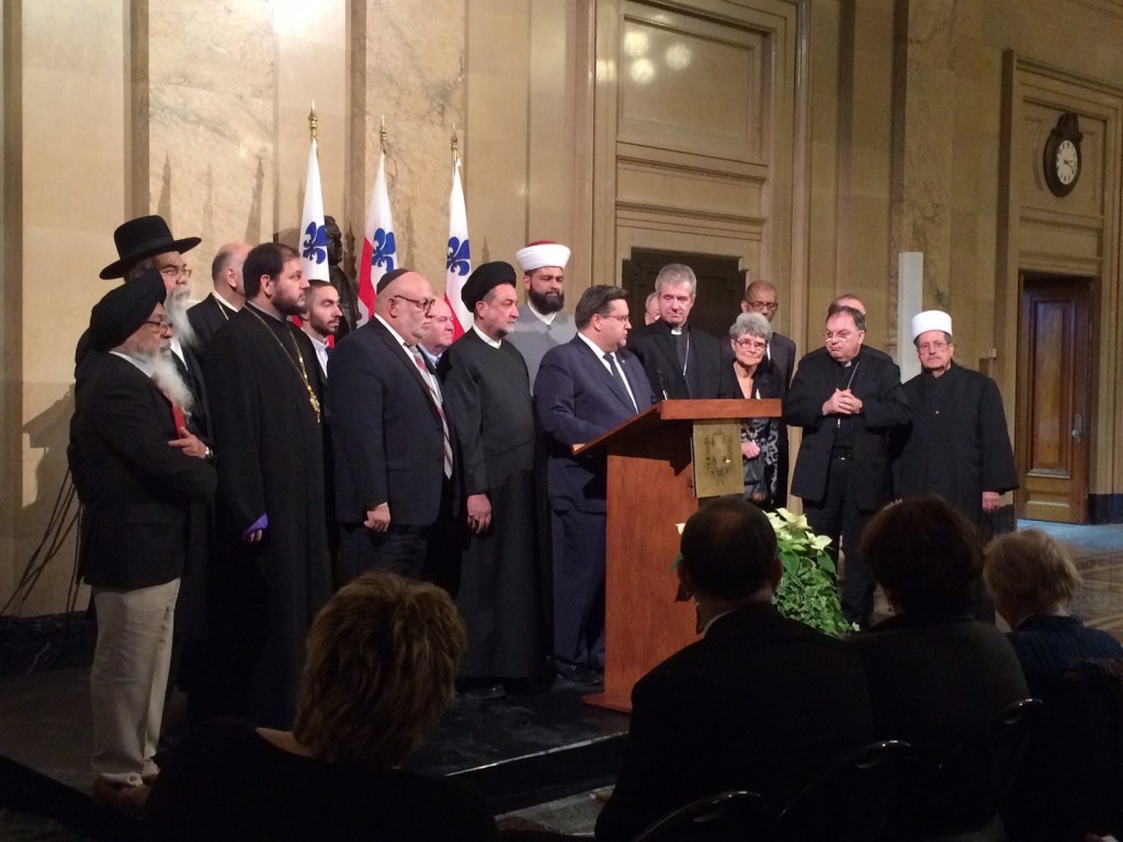 Press Conference at City of Montral - DIVERSITY